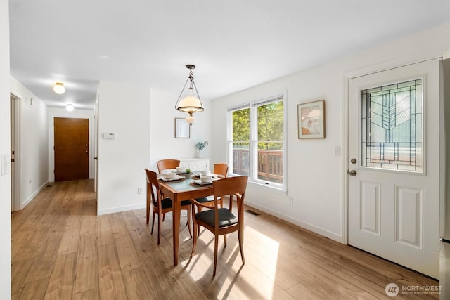 4530 Vacca Ln, Bellingham, WA 98226 - dining room with light wood finished floors