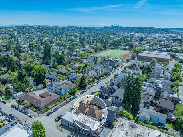 6753 14th Ave NW, Seattle, WA 98117 - drone / aerial view