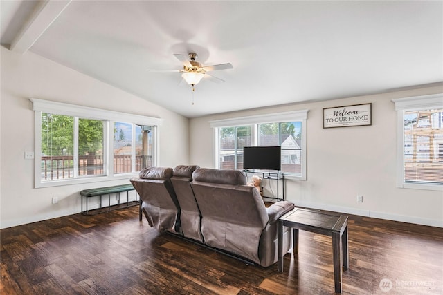 120 L St SE, Auburn, WA 98002 - living room featuring wood finished floors, ceiling fan, and radiator heating unit