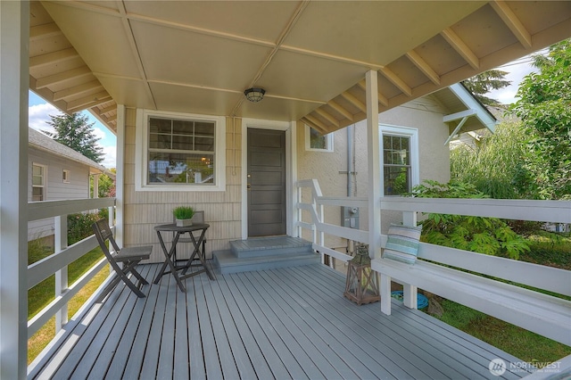 3207 N 9th St, Tacoma, WA 98406 - view of wooden terrace