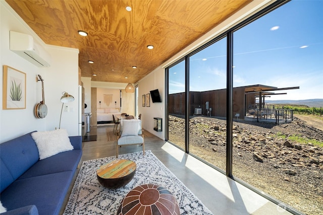 23648 Cliffe Pointe Rd NW Unit 10C, Quincy, WA 98848 - sunroom / solarium with a wall unit AC