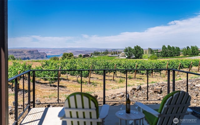 23648 Cliffe Pointe Rd NW Unit 10C, Quincy, WA 98848 - balcony featuring a view of rural / pastoral area and agricultural plots
