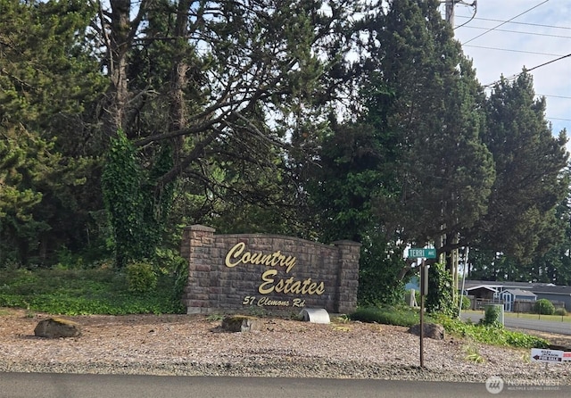 57 Clemons Rd Unit 17, Montesano, WA 98563 - view of community sign