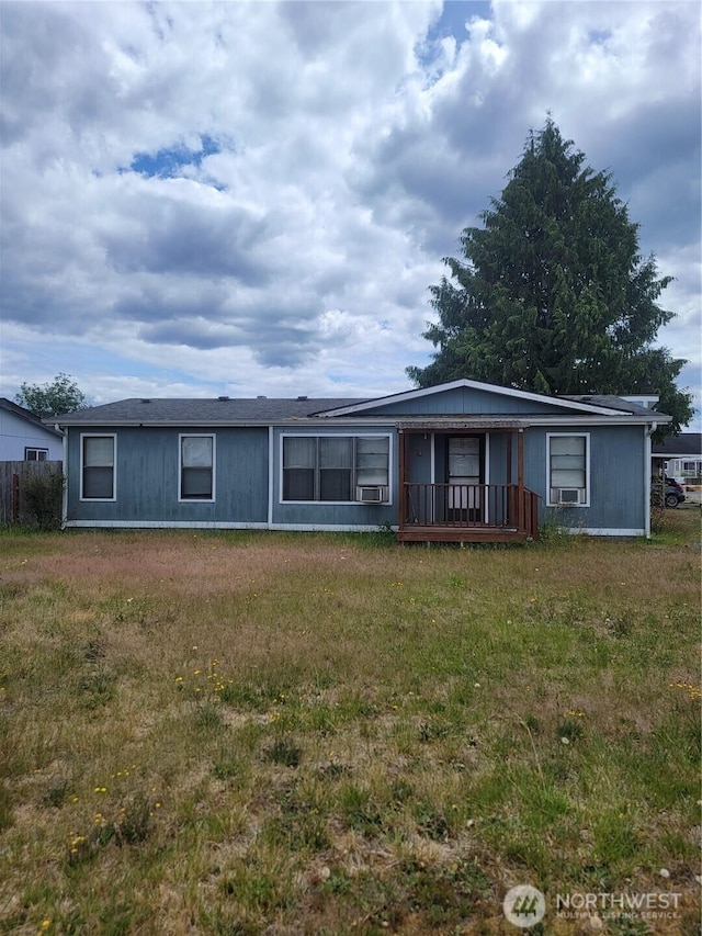1502 Yelm Ave W Unit 7, Yelm, WA 98597 - view of front facade with a front lawn