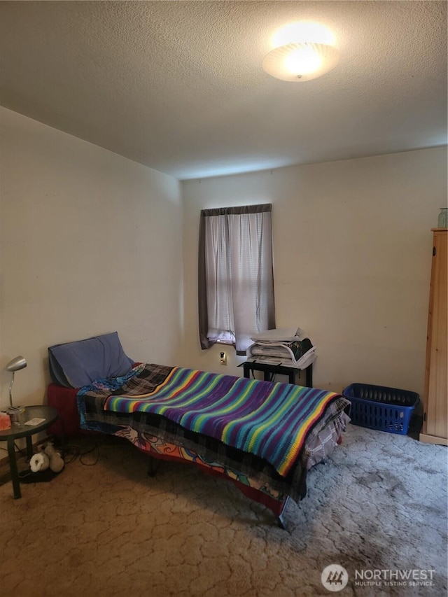1502 Yelm Ave W Unit 7, Yelm, WA 98597 - bedroom with carpet and a textured ceiling