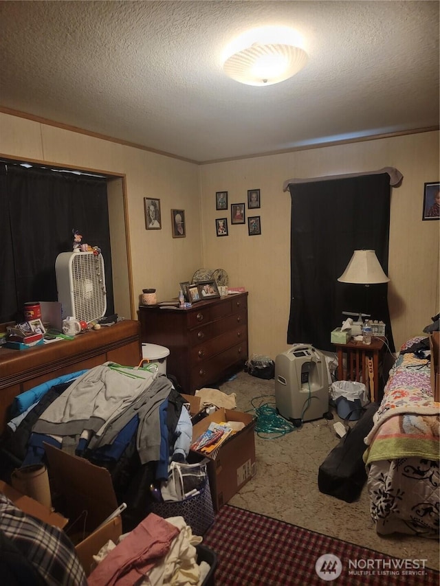 1502 Yelm Ave W Unit 7, Yelm, WA 98597 - bedroom with carpet flooring and a textured ceiling