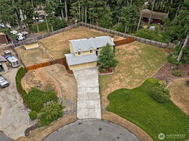 8524 46th Ct NE, Olympia, WA 98516 - aerial view of property and surrounding area