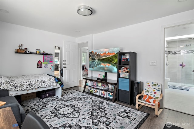 538 NW Ensign Dr, Oak Harbor, WA 98277 - bedroom with wood finished floors and ensuite bathroom