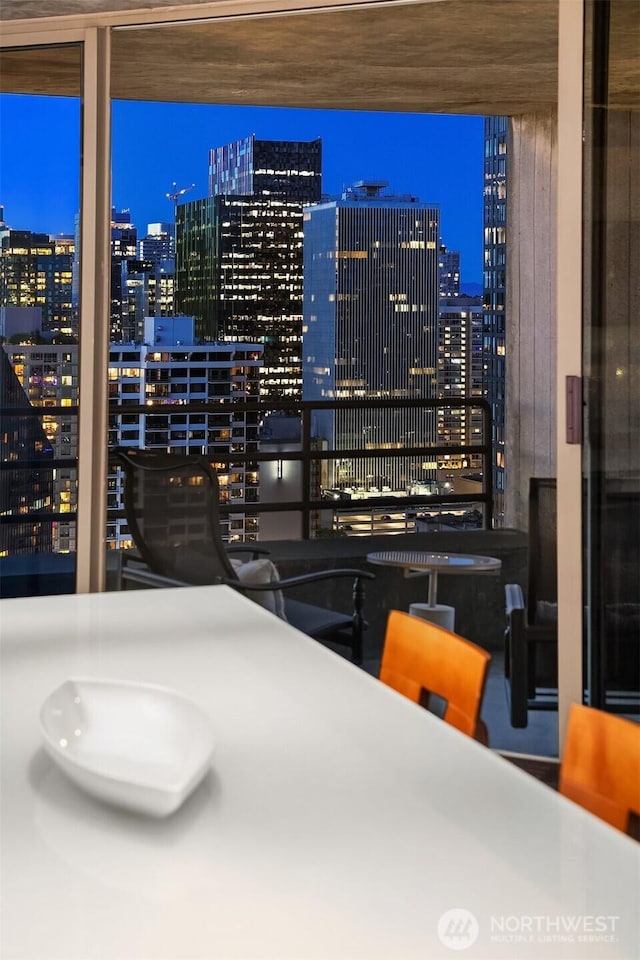 2125 1st Ave Unit 3003, Seattle, WA 98121 - interior space featuring a view of city lights