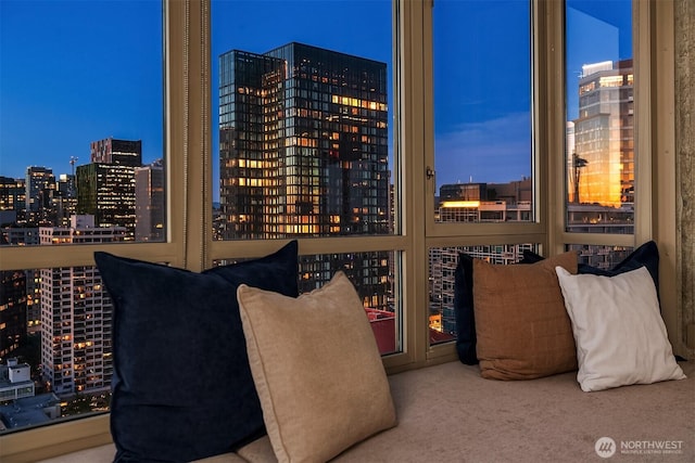 2125 1st Ave Unit 3003, Seattle, WA 98121 - city view featuring a view of city lights