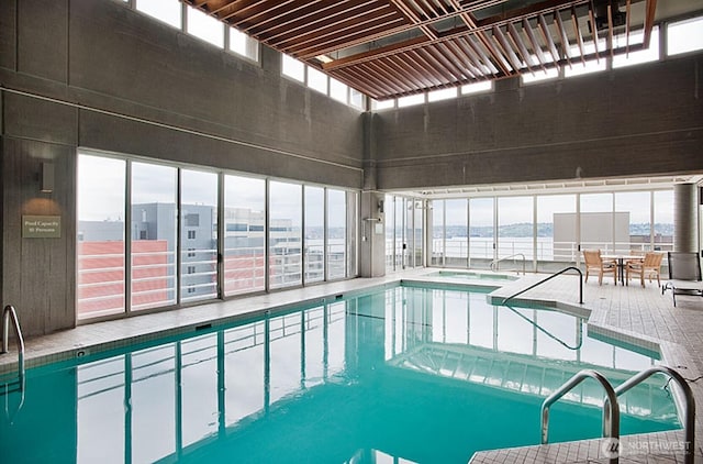 2125 1st Ave Unit 3003, Seattle, WA 98121 - view of indoor community pool
