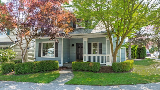 13421 Elk Ridge Rd SE, Monroe, WA 98272 - view of front of home featuring covered porch and a front yard