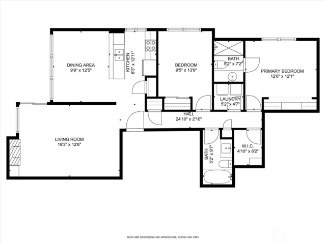 2636 22nd Ave W Unit 101, Seattle, WA 98199 - view of room layout