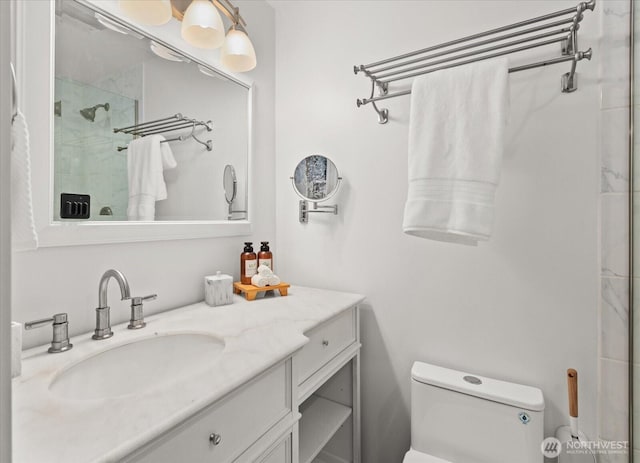 2636 22nd Ave W Unit 101, Seattle, WA 98199 - full bathroom featuring vanity and a shower