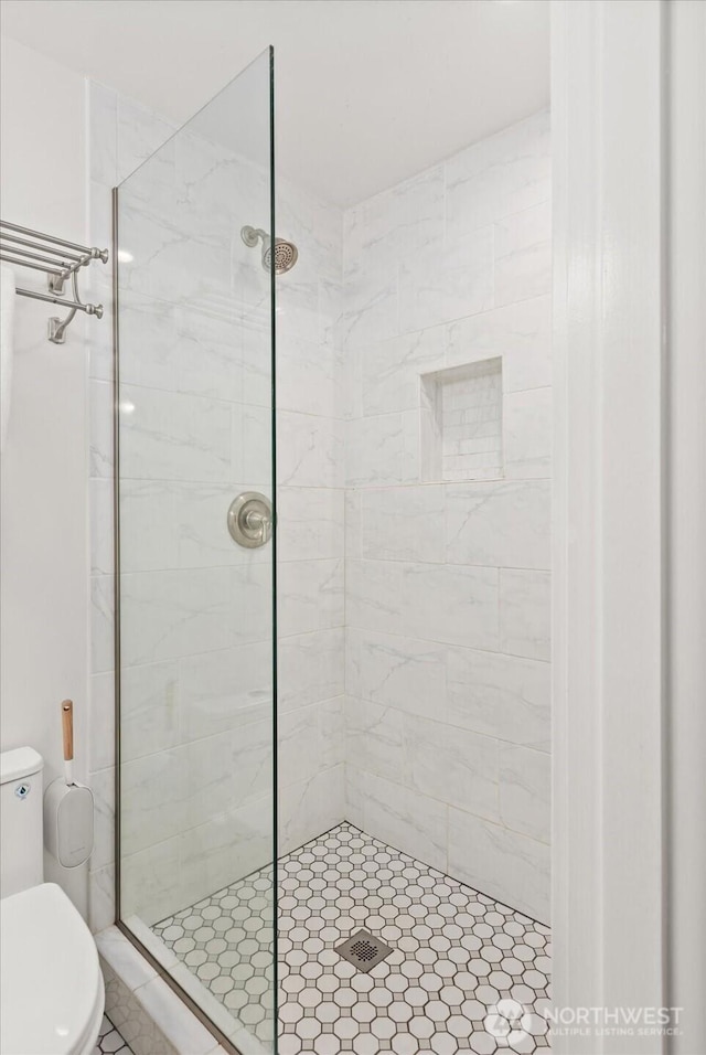 2636 22nd Ave W Unit 101, Seattle, WA 98199 - full bathroom featuring a stall shower
