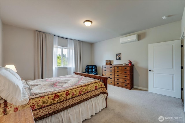 103N Trail Rd, Sedro Woolley, WA 98284 - carpeted bedroom featuring a wall unit AC