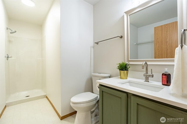 7801 144th Street Ct E, Puyallup, WA 98375 - bathroom featuring vanity and a shower