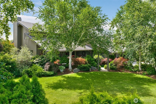 7610 Scenic Dr, Yakima, WA 98908 - view of grassy yard