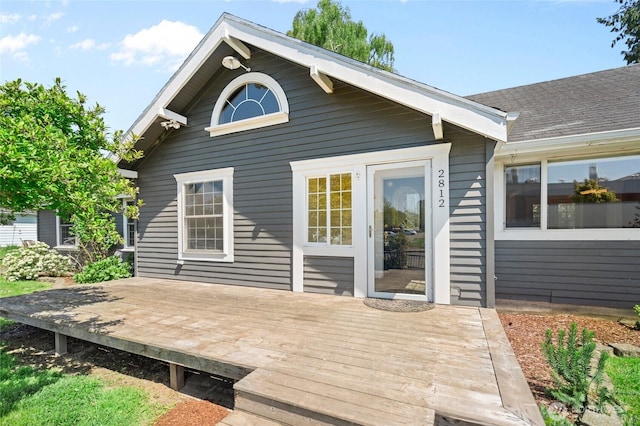 2812 Nome St, Bellingham, WA 98225 - view of wooden terrace