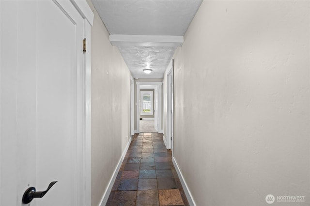2812 Nome St, Bellingham, WA 98225 - hall with stone tile flooring and baseboards