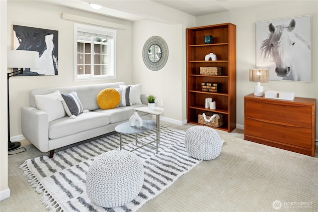 2621 NE Park Dr, Issaquah, WA 98029 - living room with baseboards and carpet floors