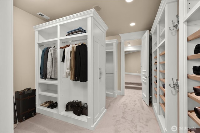 8071 W Mercer Way, Mercer Island, WA 98040 - mudroom with light carpet and recessed lighting