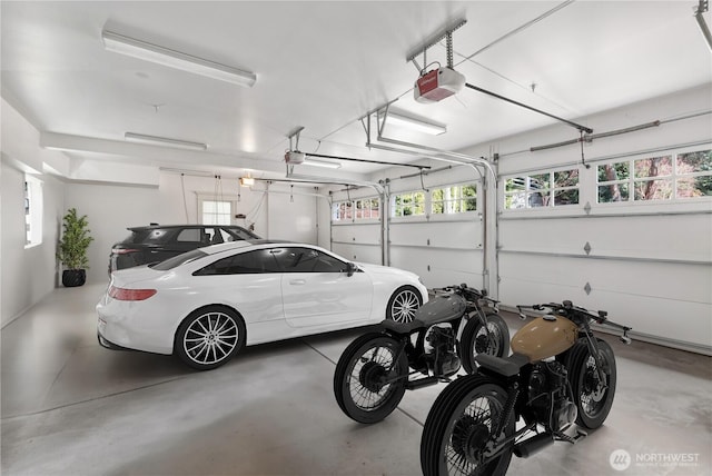 8071 W Mercer Way, Mercer Island, WA 98040 - garage featuring a garage door opener