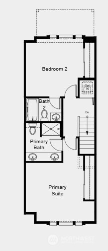 19264 NE 69th Cir Unit 103, Redmond, WA 98052 - view of floor plan / room layout
