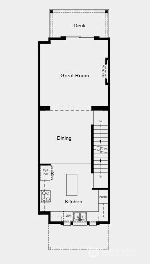 19264 NE 69th Cir Unit 103, Redmond, WA 98052 - view of room layout