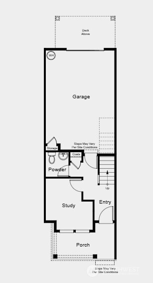 19264 NE 69th Cir Unit 103, Redmond, WA 98052 - view of property floor plan