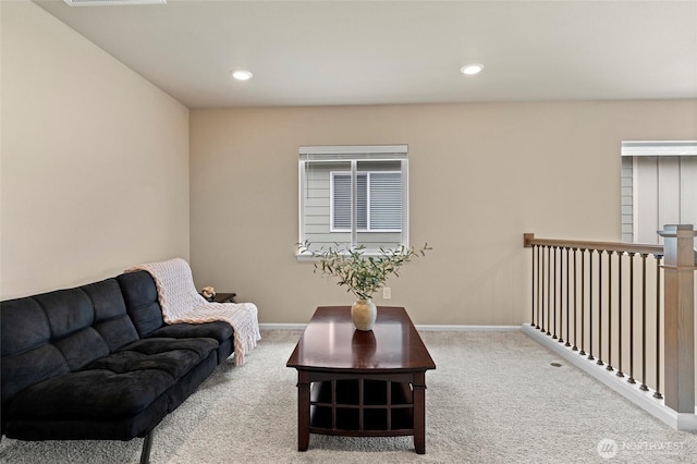 32803 Stuart Ave SE, Black Diamond, WA 98010 - carpeted living room featuring recessed lighting