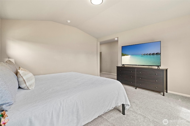 32803 Stuart Ave SE, Black Diamond, WA 98010 - bedroom with vaulted ceiling and carpet flooring
