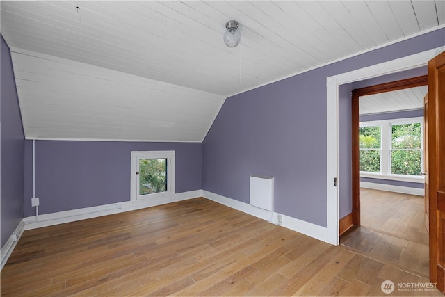 1114 5th Ave SW, Olympia, WA 98502 - bonus room featuring wood-type flooring, vaulted ceiling, and wooden ceiling