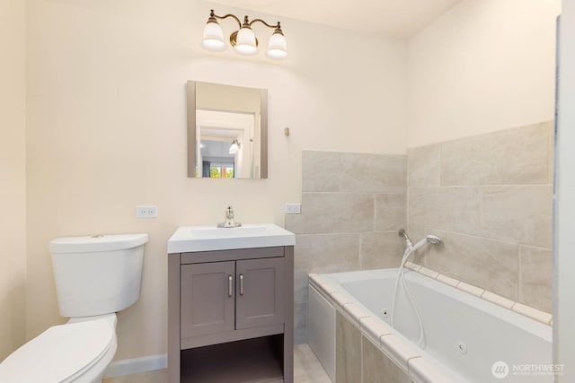 5798 Roosevelt Way NE, Seattle, WA 98105 - bathroom with a whirlpool tub and vanity