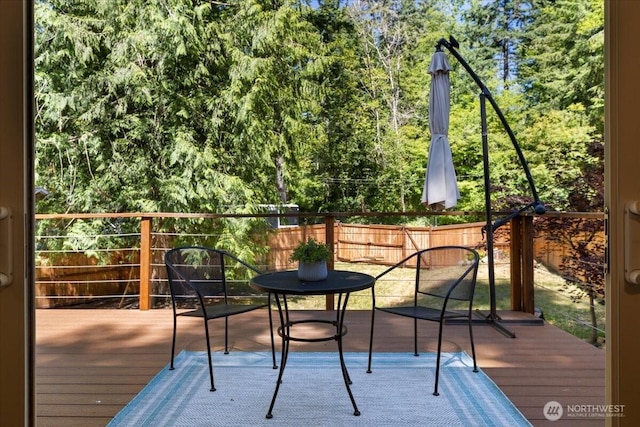 17019 426th Ave SE, North Bend, WA 98045 - view of deck