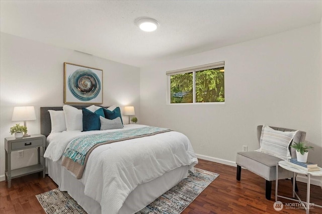 17019 426th Ave SE, North Bend, WA 98045 - bedroom with baseboards and wood finished floors