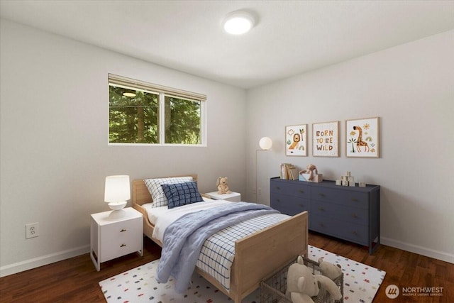 17019 426th Ave SE, North Bend, WA 98045 - bedroom featuring baseboards and wood finished floors