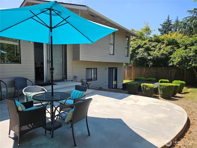 10924 SE 183rd Ct, Renton, WA 98055 - view of patio / terrace featuring outdoor dining space