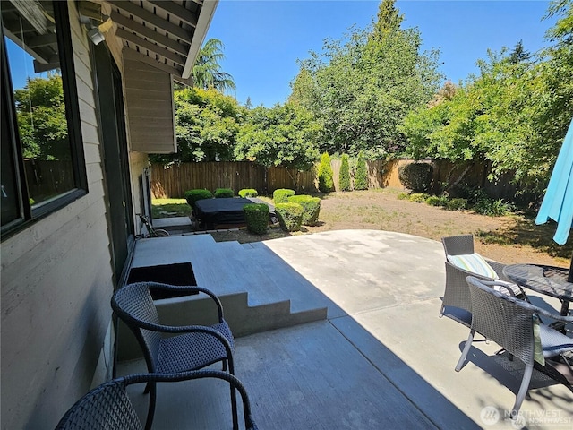 10924 SE 183rd Ct, Renton, WA 98055 - fenced backyard with a patio