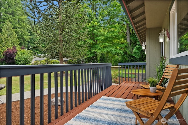 7207 Lakeside St SW, Olympia, WA 98512 - deck featuring a yard