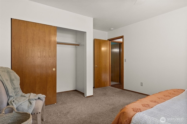 7207 Lakeside St SW, Olympia, WA 98512 - bedroom with carpet floors and a closet