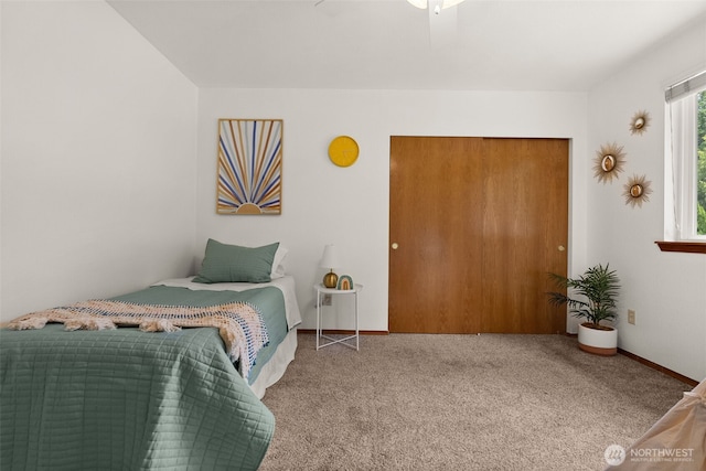7207 Lakeside St SW, Olympia, WA 98512 - bedroom featuring carpet and baseboards