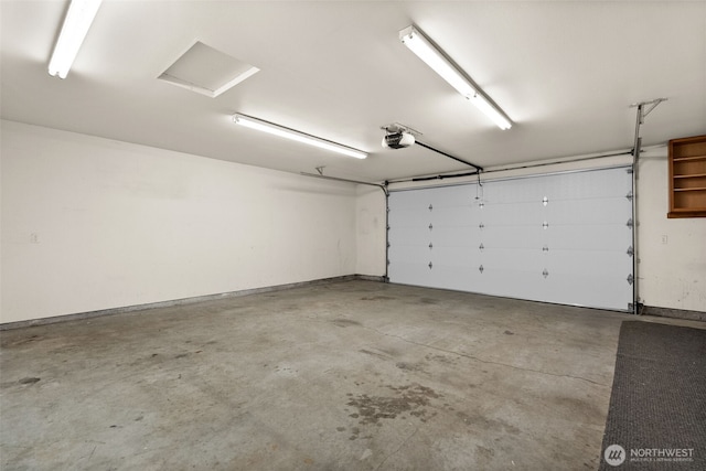 7207 Lakeside St SW, Olympia, WA 98512 - garage featuring a garage door opener