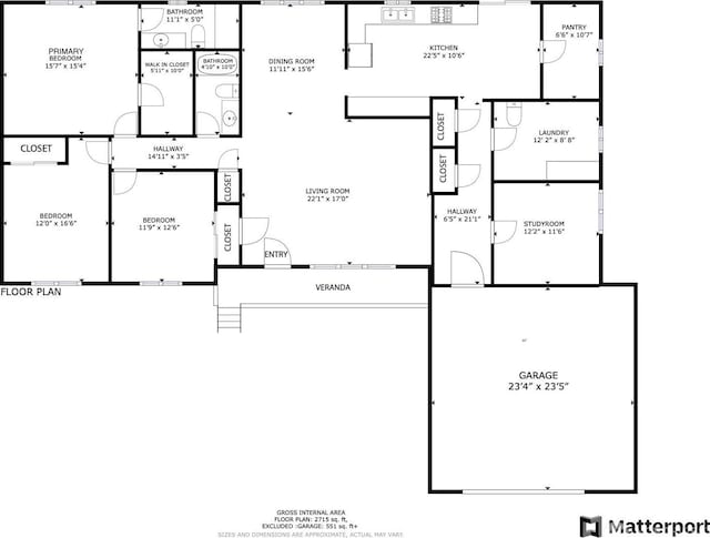 7207 Lakeside St SW, Olympia, WA 98512 - view of room layout
