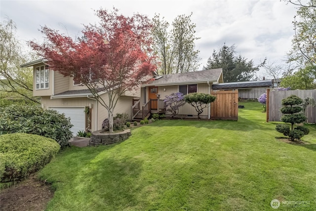 2217 W Birch, Bellingham, WA 98229 - view of front facade with an attached garage and a shingled roof