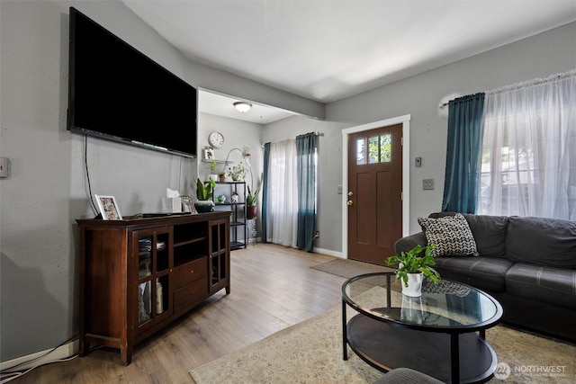 755 S Chelan Ave, Wenatchee, WA 98801 - living area with light wood-style flooring