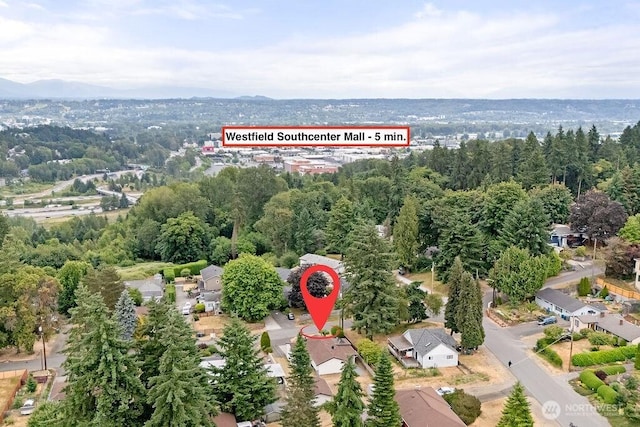 15633 47th Ave S, Tukwila, WA 98188 - aerial view of property and surrounding area