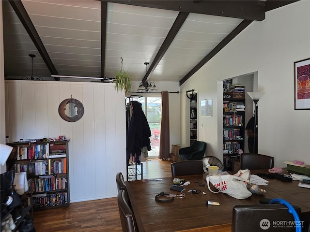 1208 NE 110th St, Seattle, WA 98125 - dining space with dark wood-type flooring