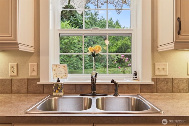 721 Abernathy Creek Rd, Longview, WA 98632 - kitchen featuring light countertops and a textured wall
