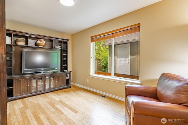 2740 Undine Pl, Bellingham, WA 98226 - living area featuring baseboards and wood finished floors